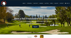 Desktop Screenshot of haveaballgolf.com