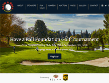 Tablet Screenshot of haveaballgolf.com